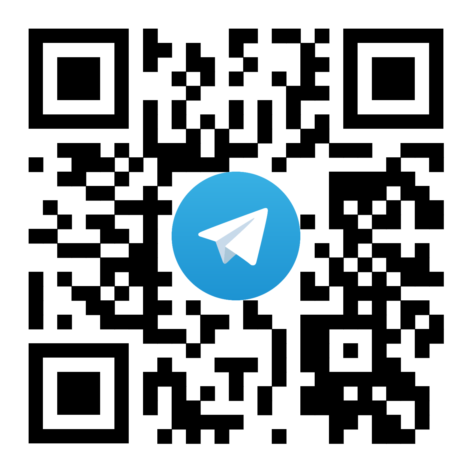 QR-код Telegram Автолайк